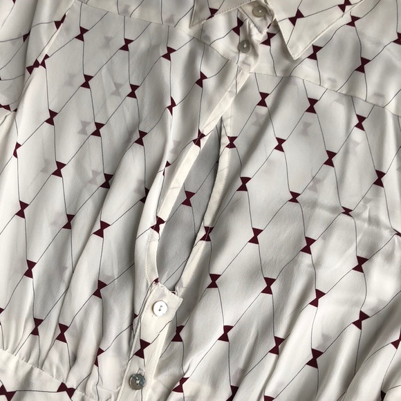 Stone cold fox silk Riley romper size 2 - Picture 8 of 8